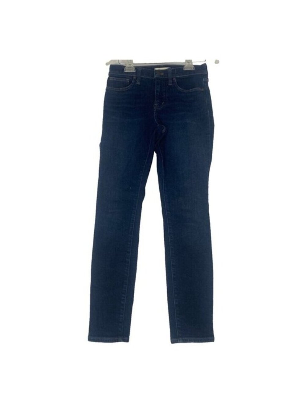 Madewell Womens  9"‎ Mid-Rise Skinny Blue Jean Size 26 Pockets Stretch Comfort